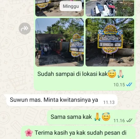 Pengiriman Papan Bunga Duka Surorejan Puring